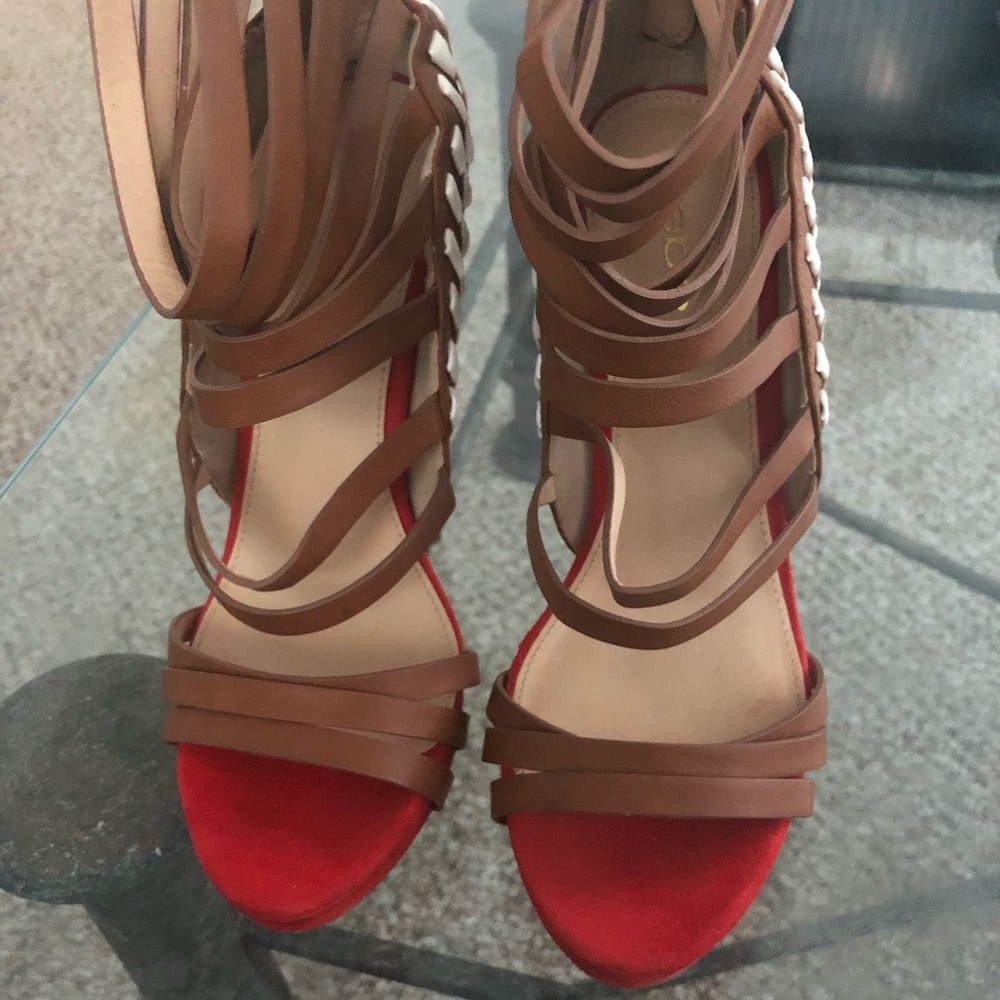 COPY - Caged heels Pre loved